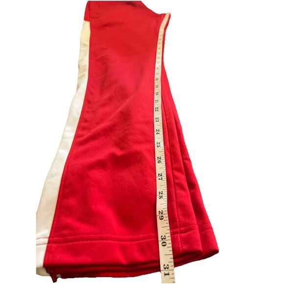 Augusta Sportswear Lifeguard Track Pants XS Red White Drawstring Elastic Waist - Picture 2 of 4